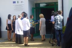 Uroczyste otwarcie sali gimnastycznej w Woli Wiązowej